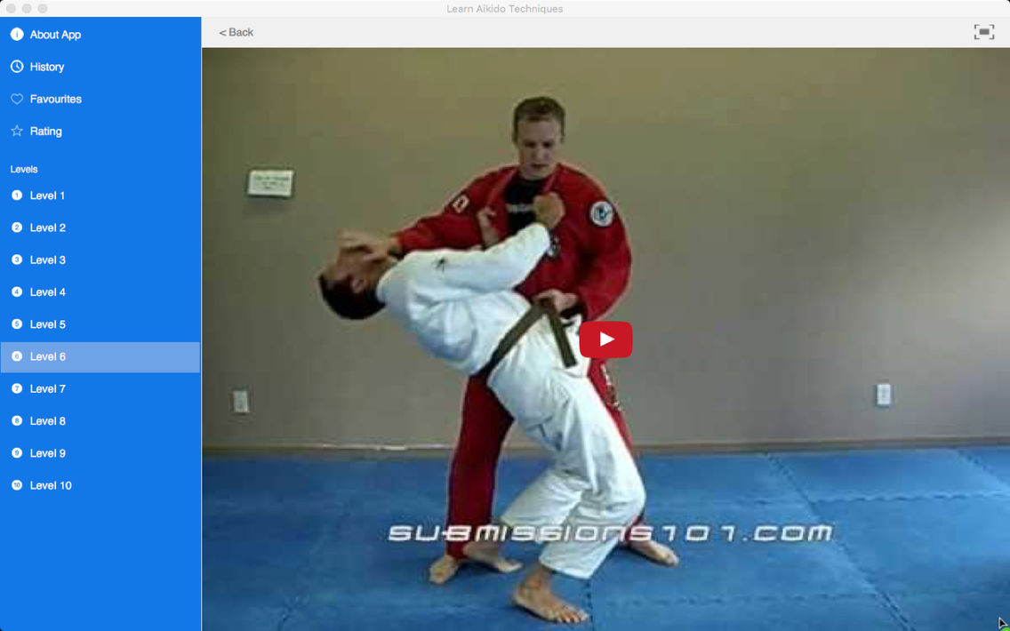 Learn Aikido Techniques ポスター