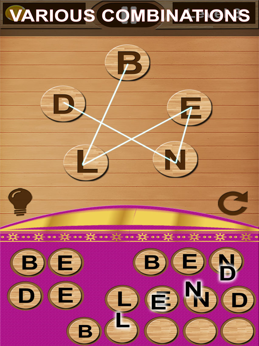 Word Connect Puzzle Game 3D poster