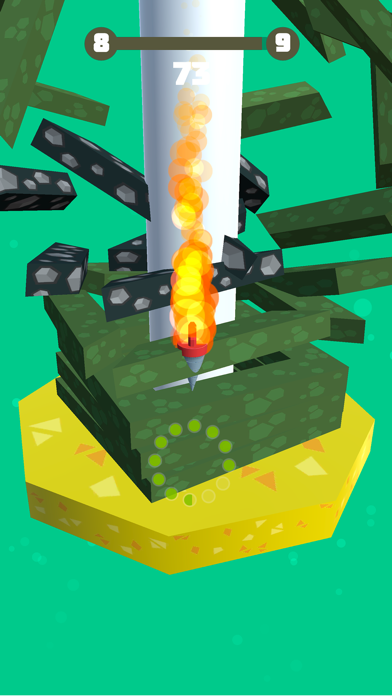 Stack Helix: Drill Ball Fall poster