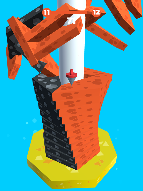 Stack Helix: Drill Ball Fall poster