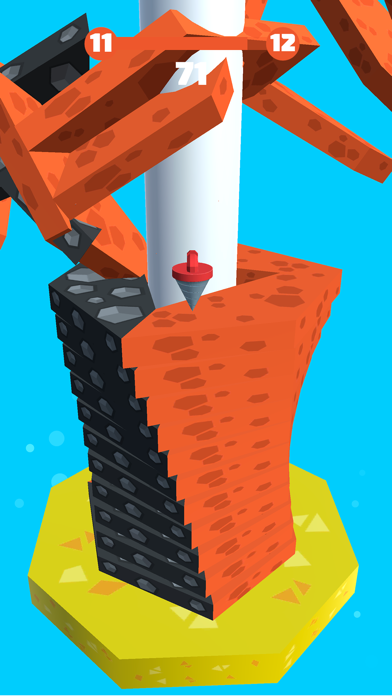 Stack Helix: Drill Ball Fall poster