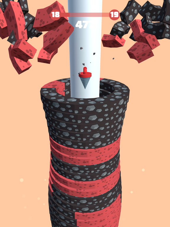 Stack Helix: Drill Ball Fall poster