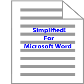 Simplified! For Microsoft Word