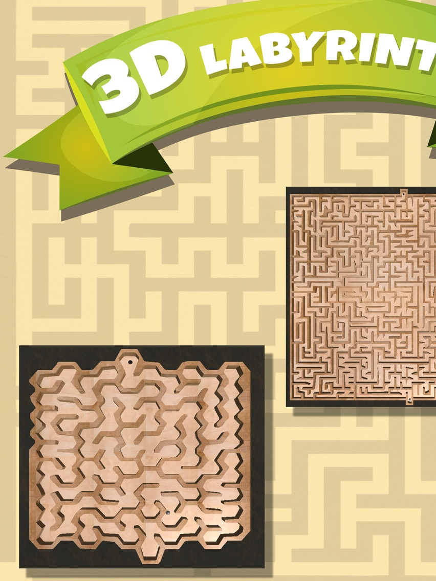 3D Labyrinth classic maze games - Pro poster