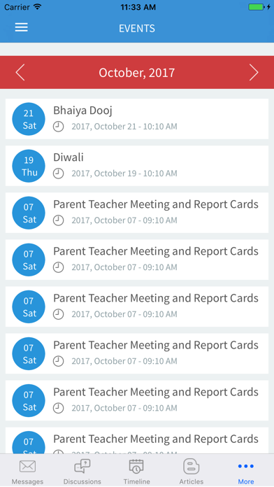 Hello Parent App poster