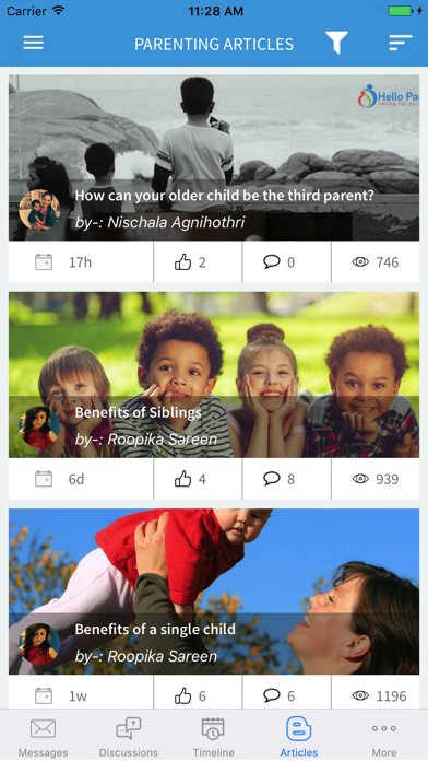 Hello Parent App poster