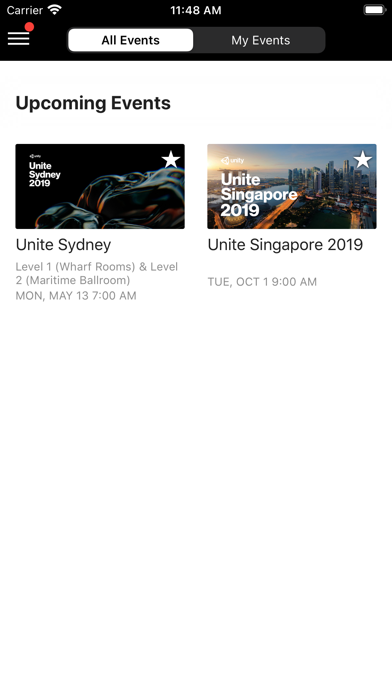 Unity Meetup poster