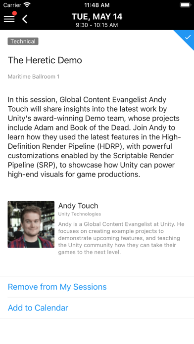Unity Meetup poster