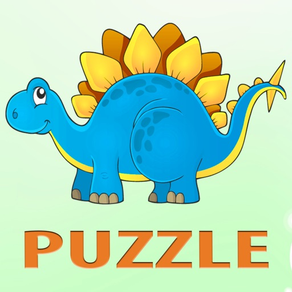 공룡 퍼즐 - 디노 그림자 과 모양 퍼즐