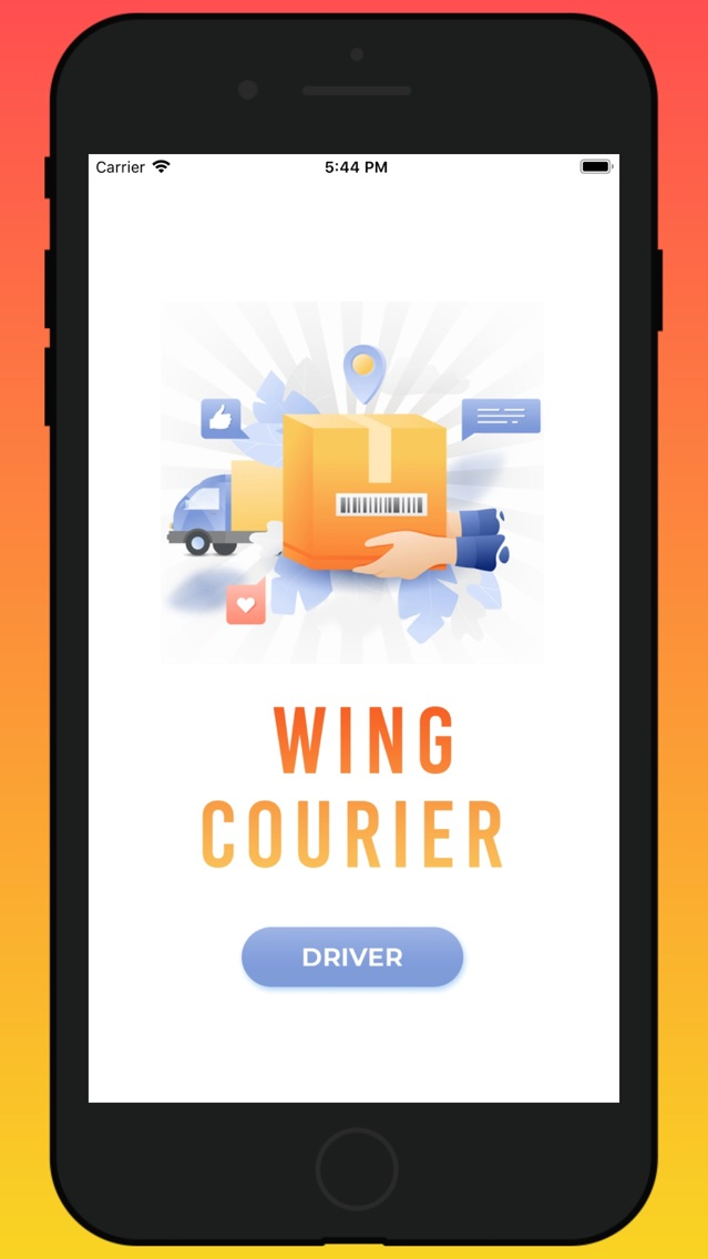 Wing Courier Driver poster