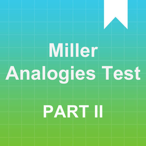 Exam Prep for Miller Analogies Test P2 2017