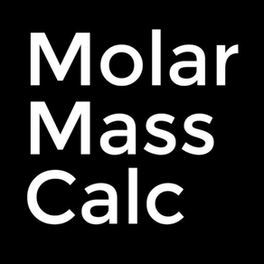 Molar Mass Calc