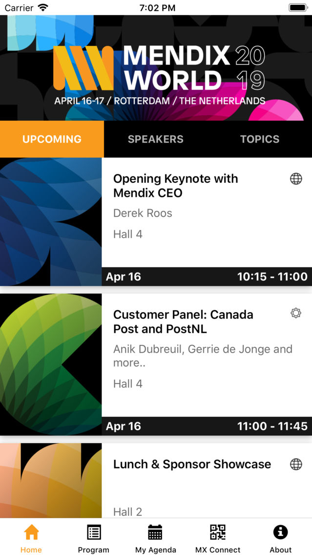 Mendix World 2019 poster