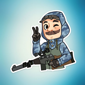 Soldier Emotions Stickers Pack for iMessage