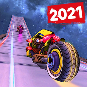 Mega Ramp Bike Stunts Sim