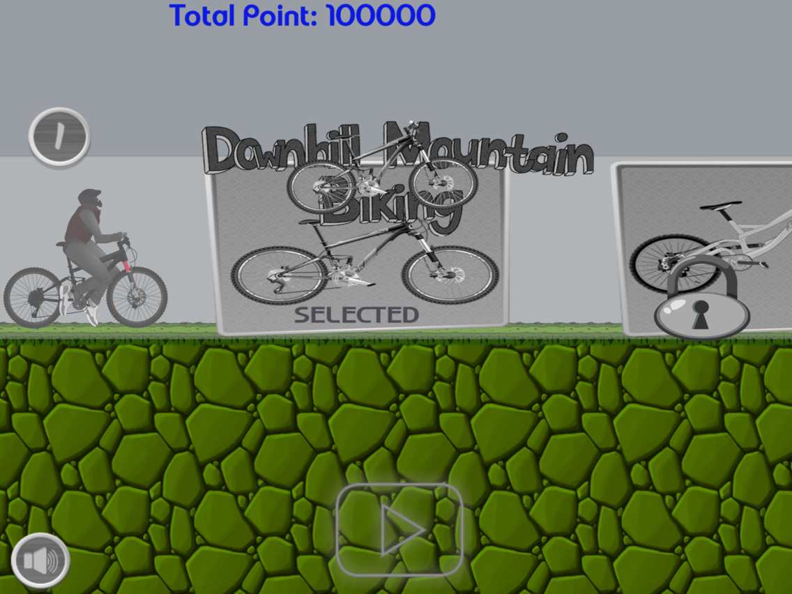 Downhill Biking poster