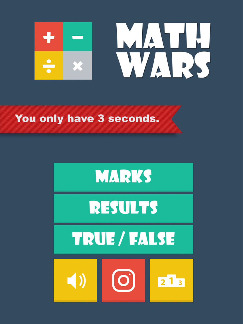 Math Wars: Basic Operations ポスター