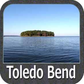Toledo Bend Texas GPS chart Navigator