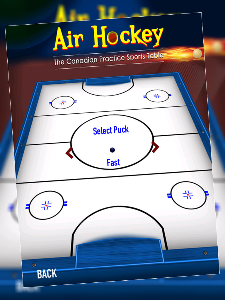 Air Hockey : The Canadian Practice Sports Table - Free poster