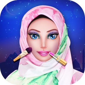 Hijab Dressup Doll & Makeup