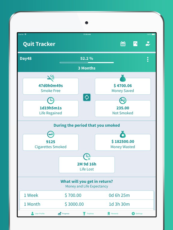 Stop Smoking Tracker poster