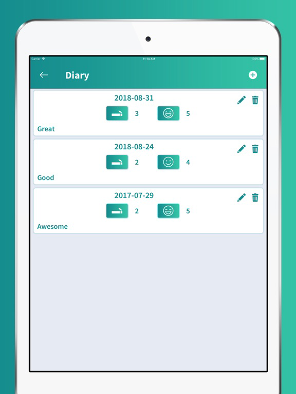 Stop Smoking Tracker poster