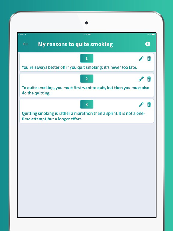 Stop Smoking Tracker poster