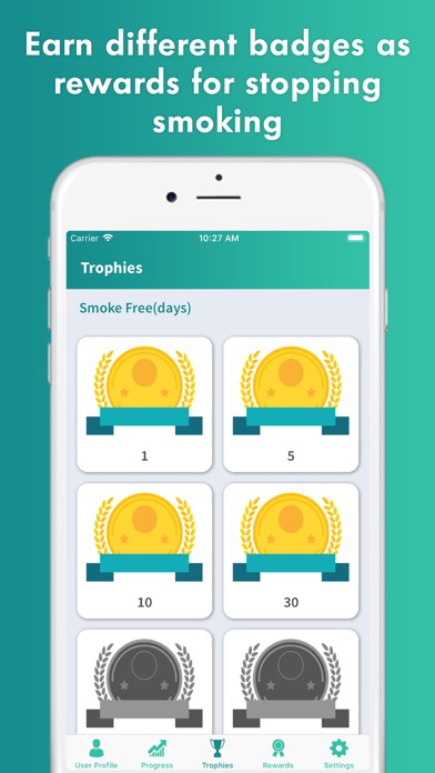 Stop Smoking Tracker poster