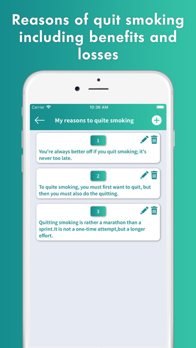 Stop Smoking Tracker poster