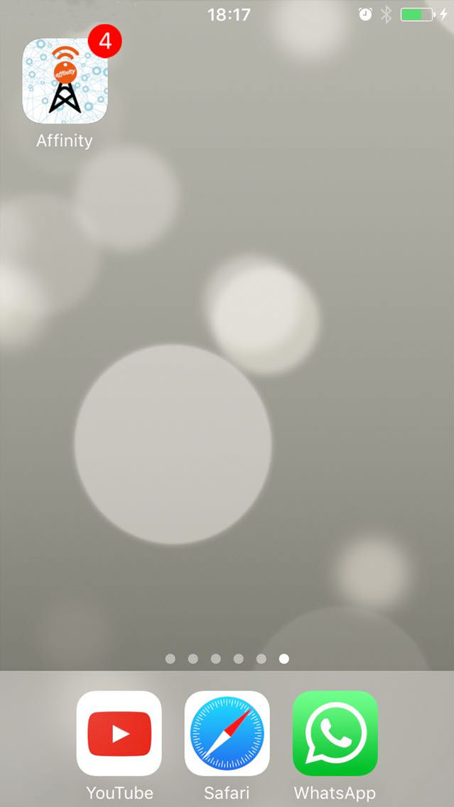 Affinity Radar poster