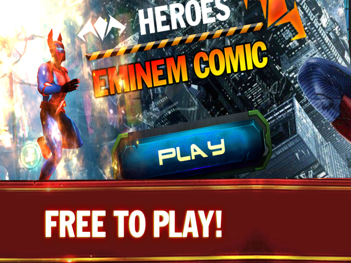Heroes Eminem Comic poster