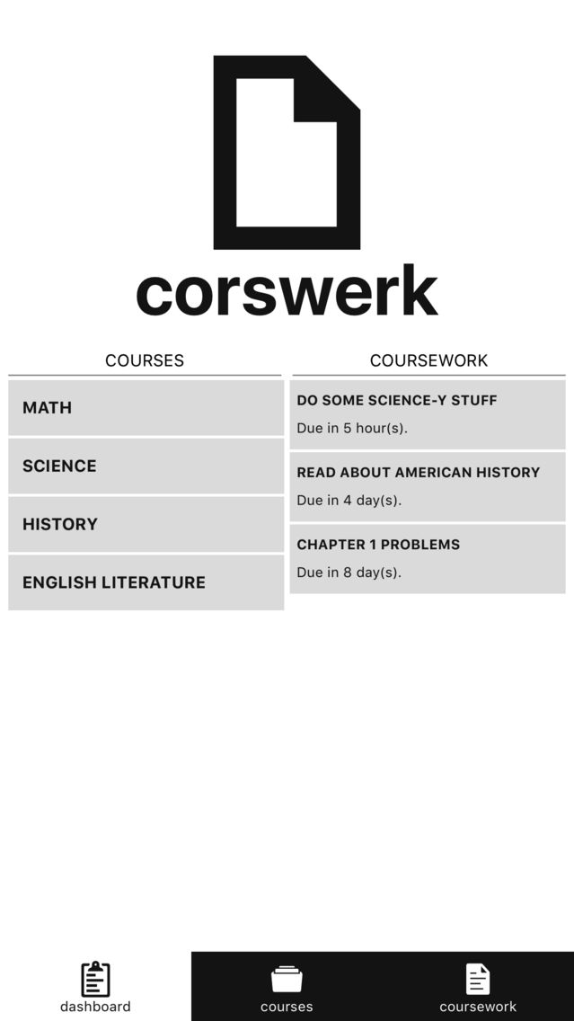 Corswerk poster