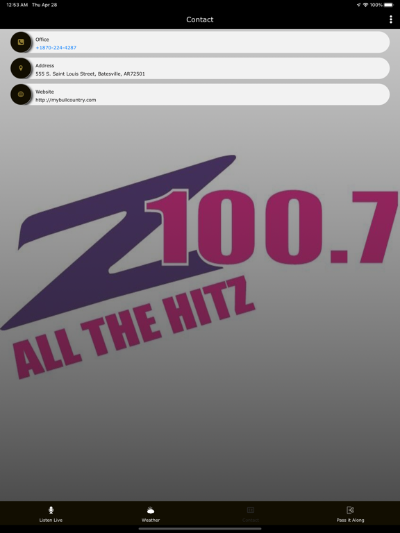 All The Hits Z100.7 poster