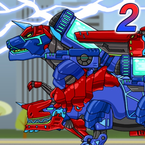 Combine! Dino Robot - Tyrano + Tricera2