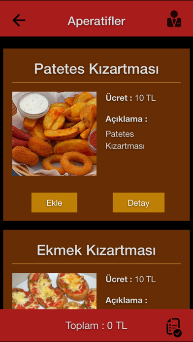 Mobile Tablet Menu poster