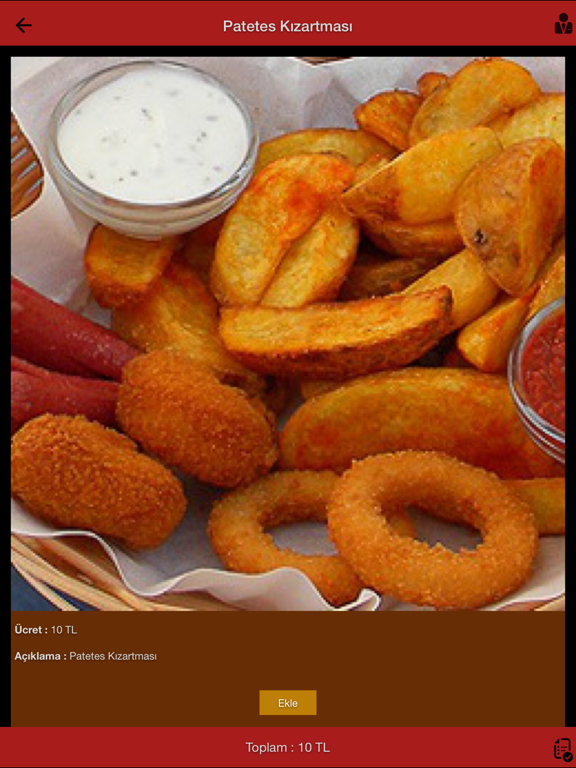 Mobile Tablet Menu poster