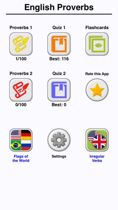 English Proverbs - A Fun Game poster