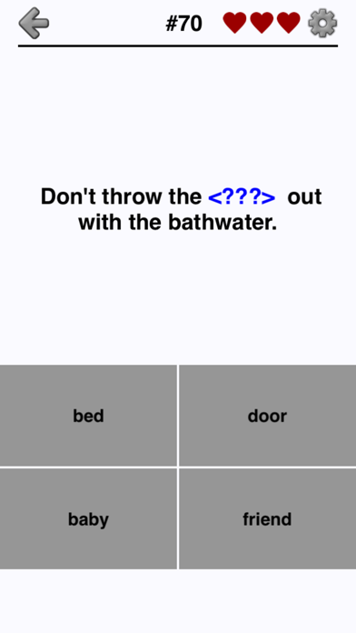 English Proverbs - A Fun Game poster