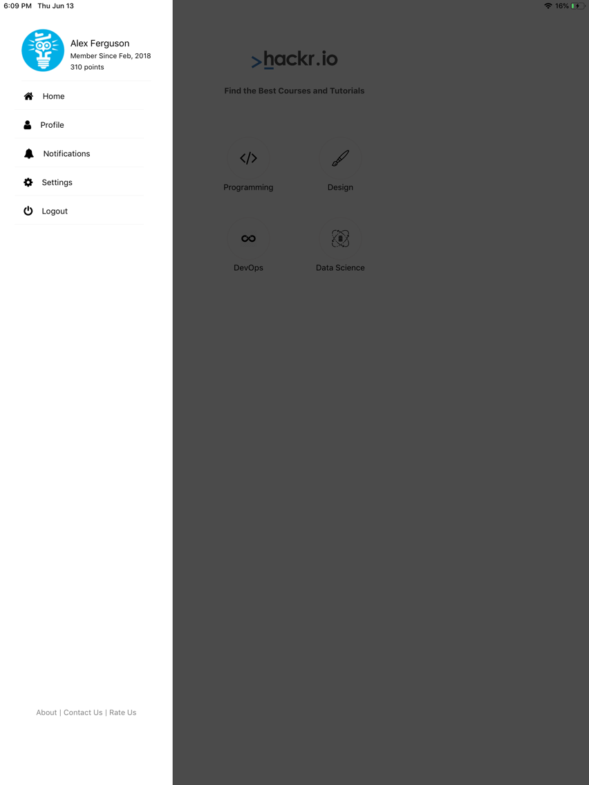 Hackr.io poster