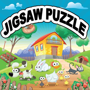 Ferme Jigsaw Puzzle Gratuit Enfants Art Tableau 3