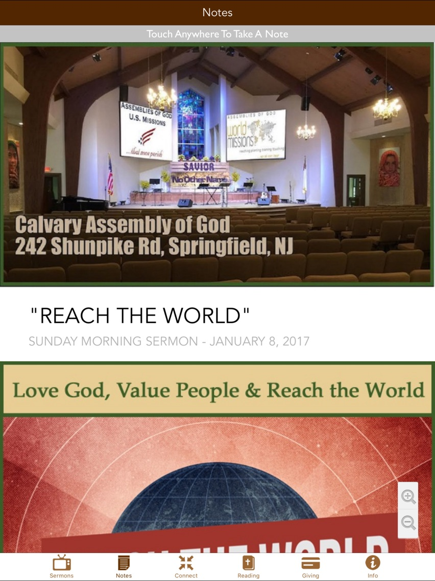Calvary Assembly of God | NJ poster