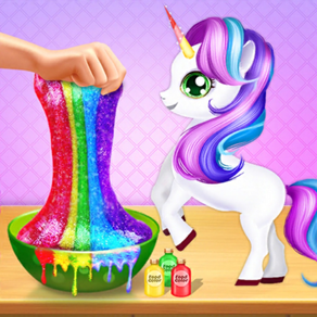 Unicorn Slime Maker Play