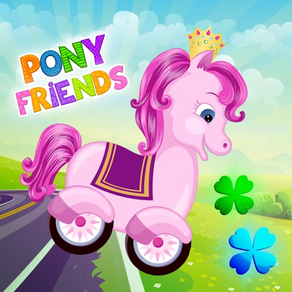 Kleines Pony-Spiel für Mädchen