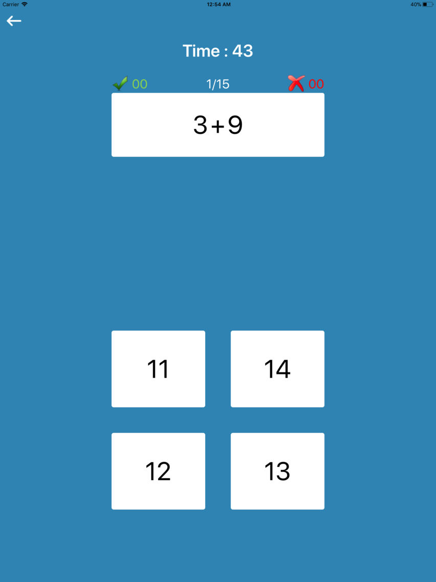 Math - Arithmetic Challenge poster