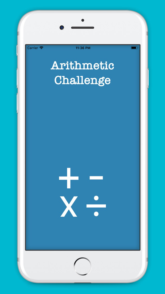 Math - Arithmetic Challenge poster