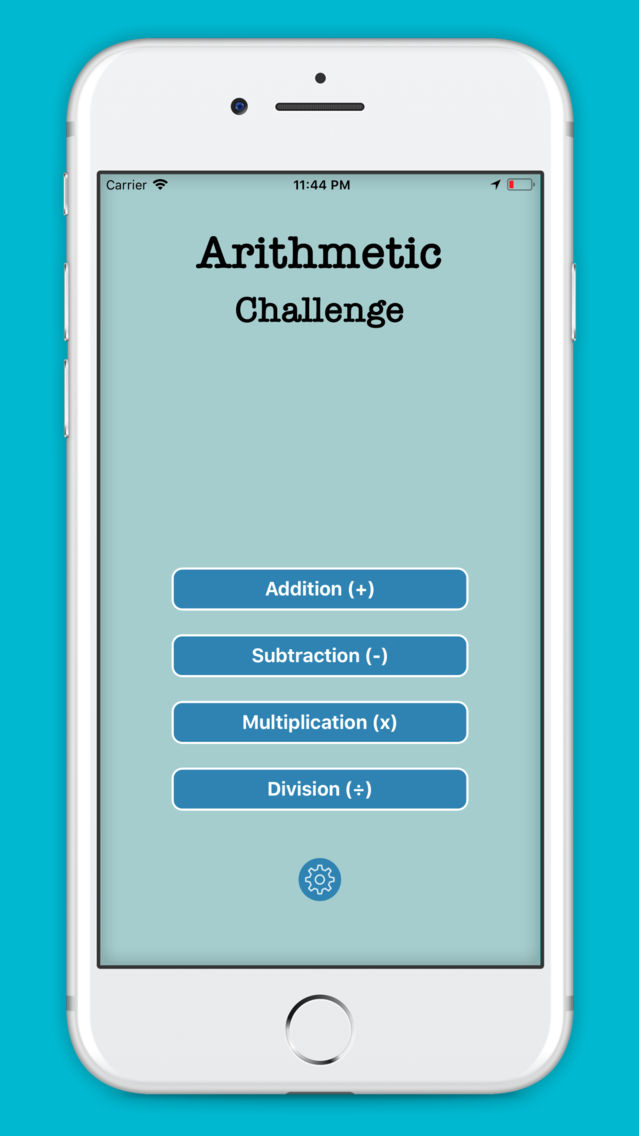 Math - Arithmetic Challenge poster