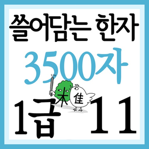 쓸어담는한자 1급 3500자 11권