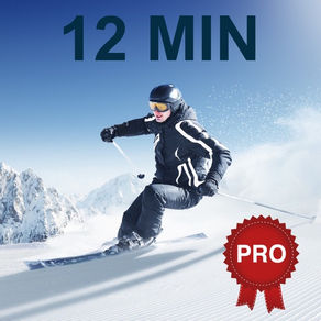 12 Min Ski Workout Challenge PRO - Fit for slopes