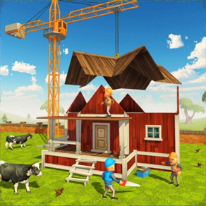 Construção moderna de fazendas