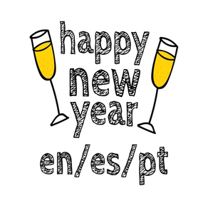 Happy New Year - En/Es/Pt